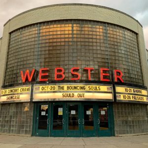 exterior of the webster theater