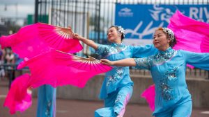 Asia/Pacific dancers in costume