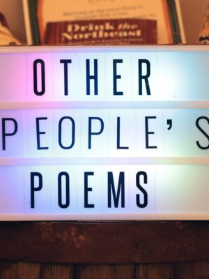 Other People's Poems