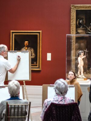 Adult Art Class: Drawing in the Galleries w/ Stephano Espinoza Galarza