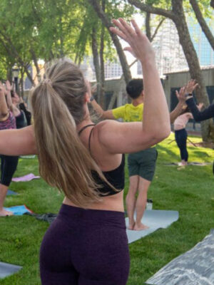 Yoga Flow on the River