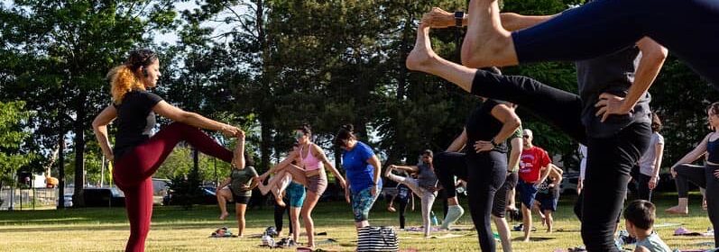 Yoga In Our City – Pope Park — Sports & recreation in Pope Park