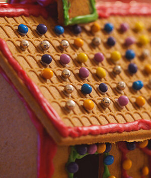 Life-Sized Gingerbread House