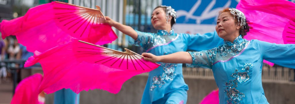 Asia/Pacific dancers in costume