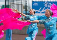 Asia/Pacific dancers in costume