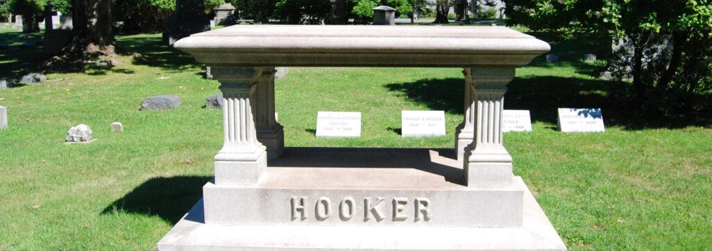 Isabella Beecher Hooker headstone