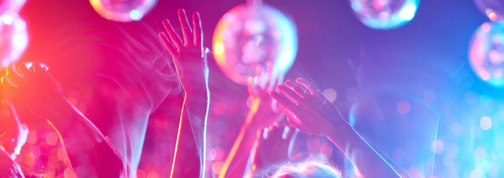 Dancing crowd